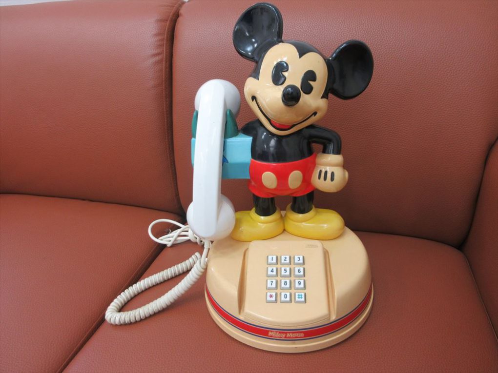 ディズニーの電話機を姫路で売るなら当店へ | 買取大吉西加古川店